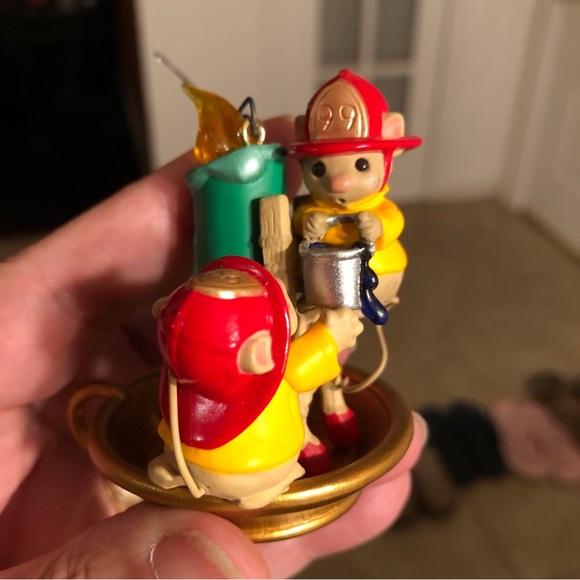 Lustre Fame Christmas Ornaments Owl Pencil Sled & Mouse on a Scooter + 2 more - Picture 7 of 11